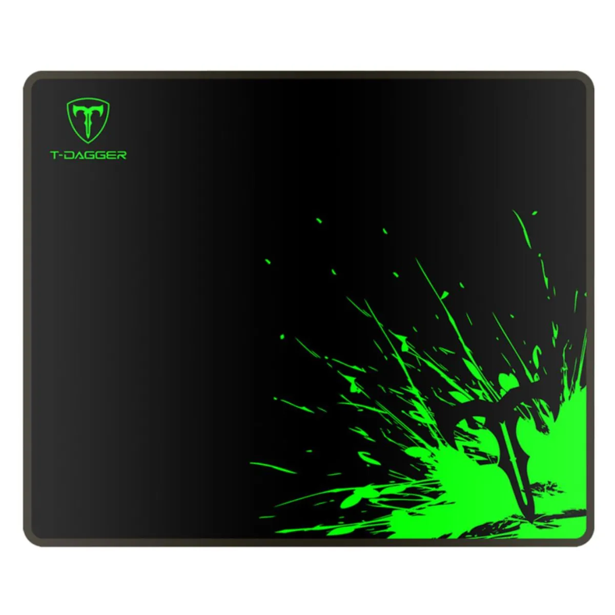 MOUSEPAD GAMER T-DAGGER LAVA-M T-TMP200 36 X 30 CM ANTIDESLIZANTE IMPERMEABLE ALTA PRECISIÓN - 1