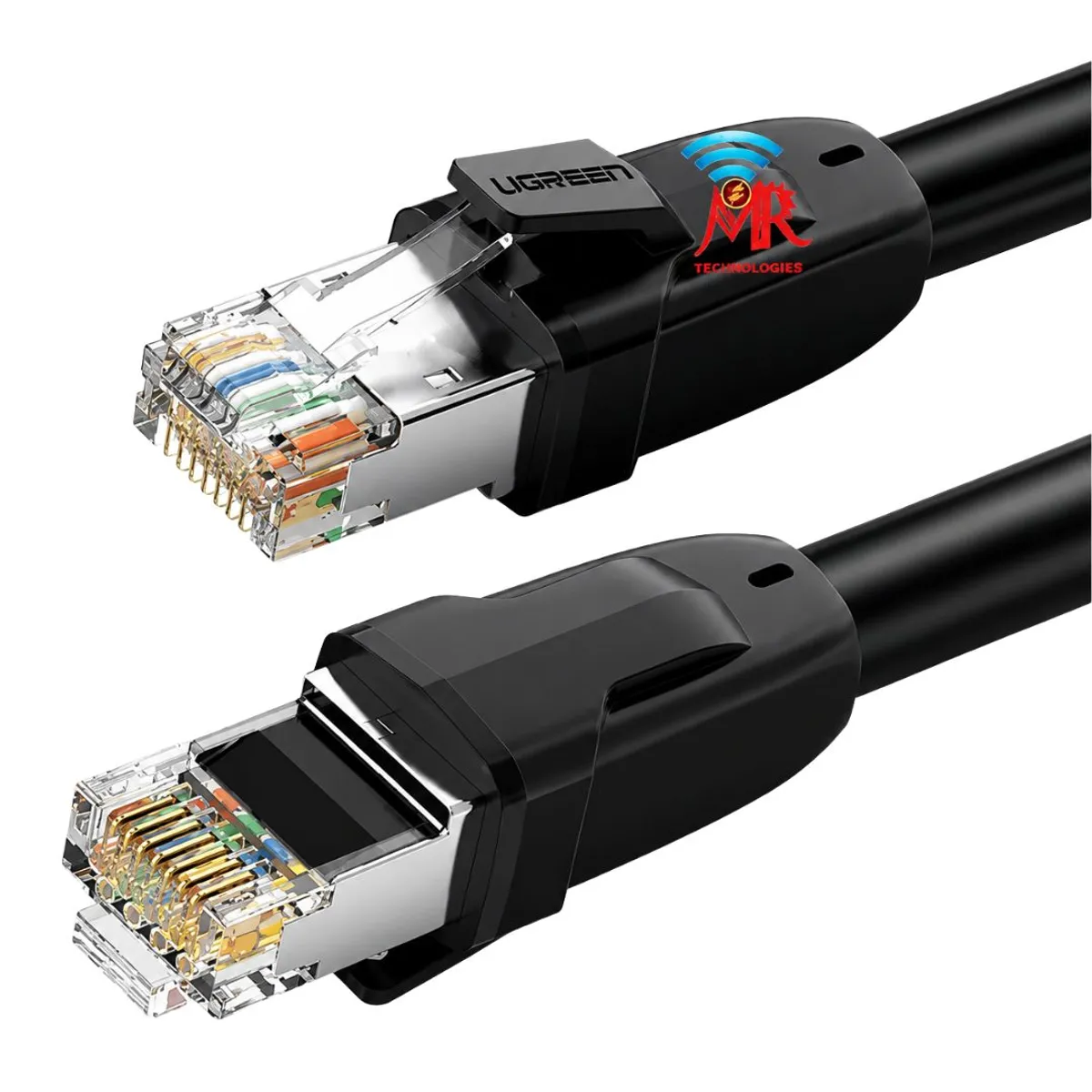 CABLE ETHERNET UGREEN NW101 CAT 6 2M RJ45 1000MBPS PARA PC LAPTOP PS5 XBOX Y ROUTER - 1