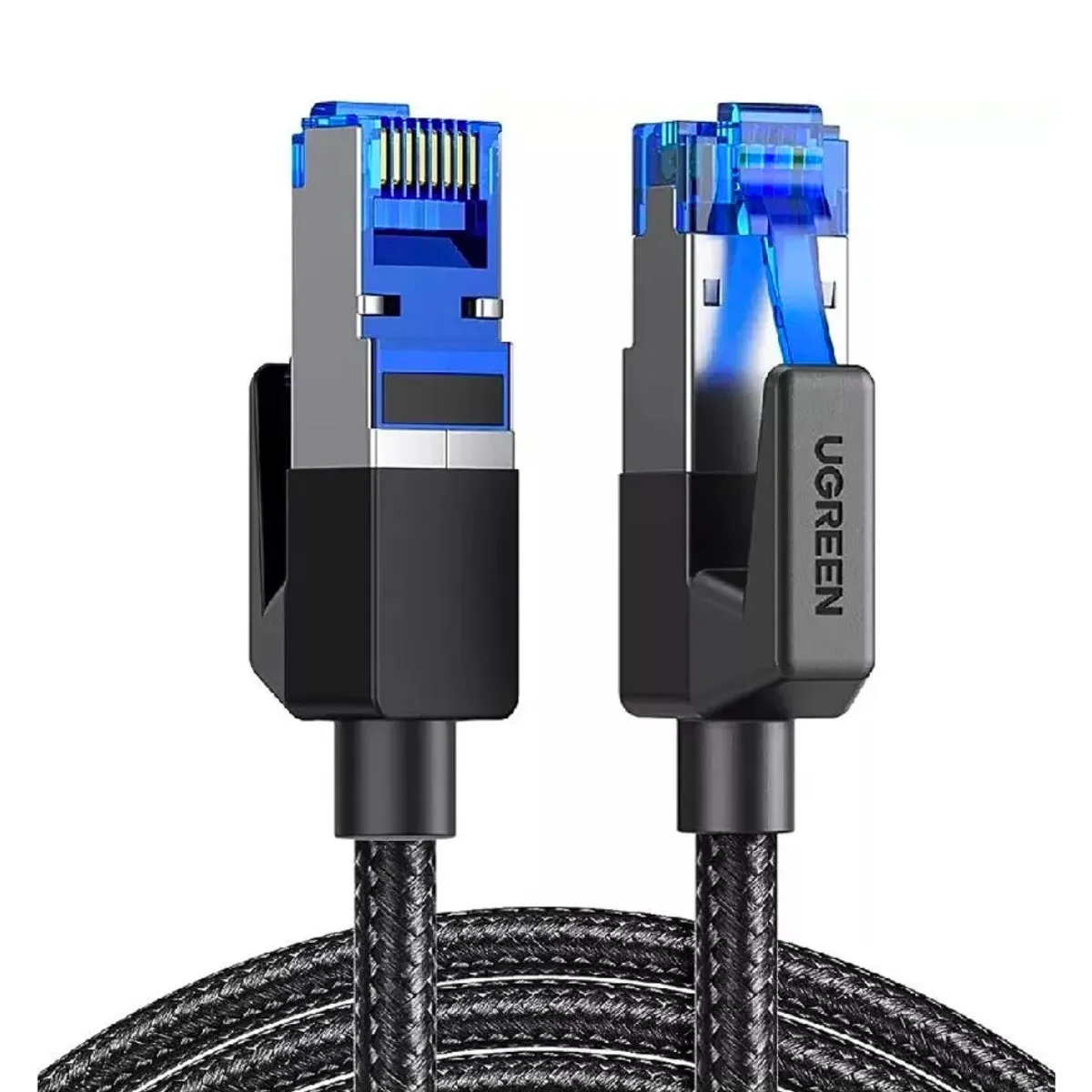 CABLE ETHERNET UGREEN NW153 CAT 8 5M 40GBPS RJ45 PARA PS5 XBOX PC ROUTER Y SMART TV - 1