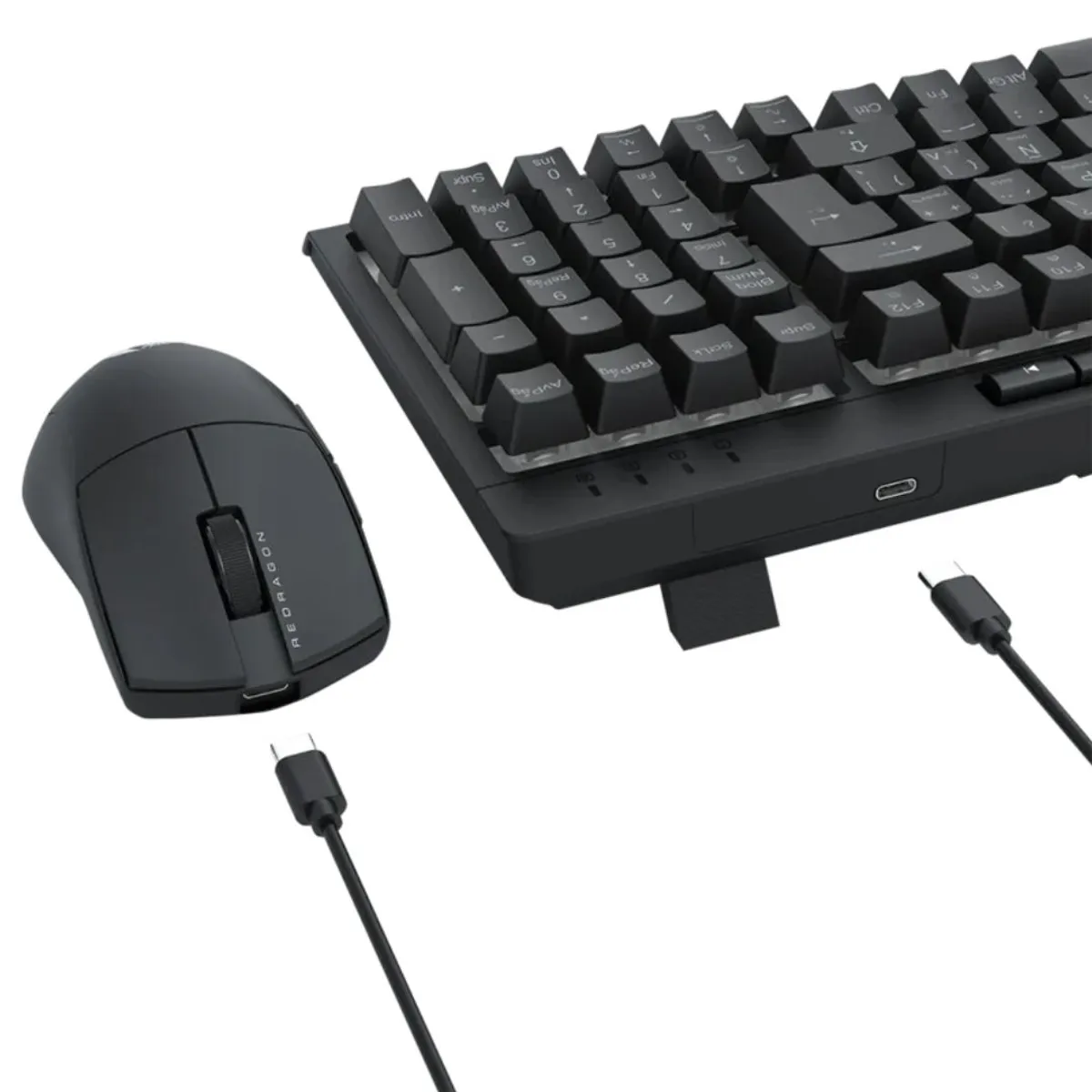 COMBO GAMER REDRAGON S147 4 EN 1 TECLADO MOUSE AUDÍFONOS Y MOUSEPAD RGB PARA PC - 4