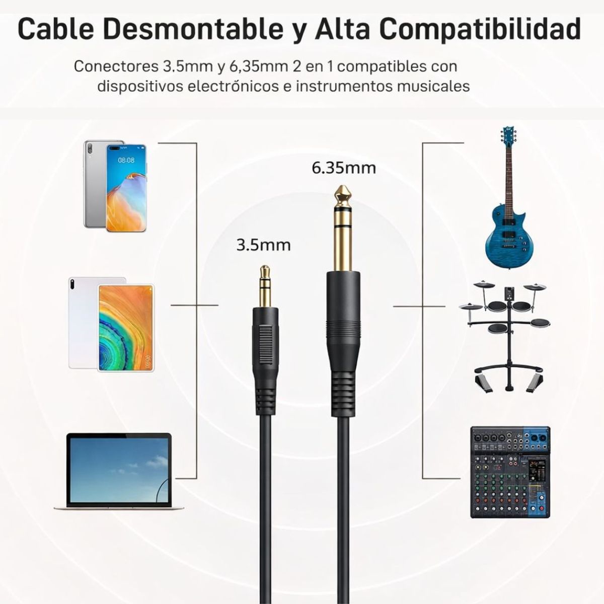 AUDÍFONOS MAONO MH601 PROFESIONALES DE ESTUDIO DJ 50MM CERRADOS 32 OHM CON CABLE 3M - 6