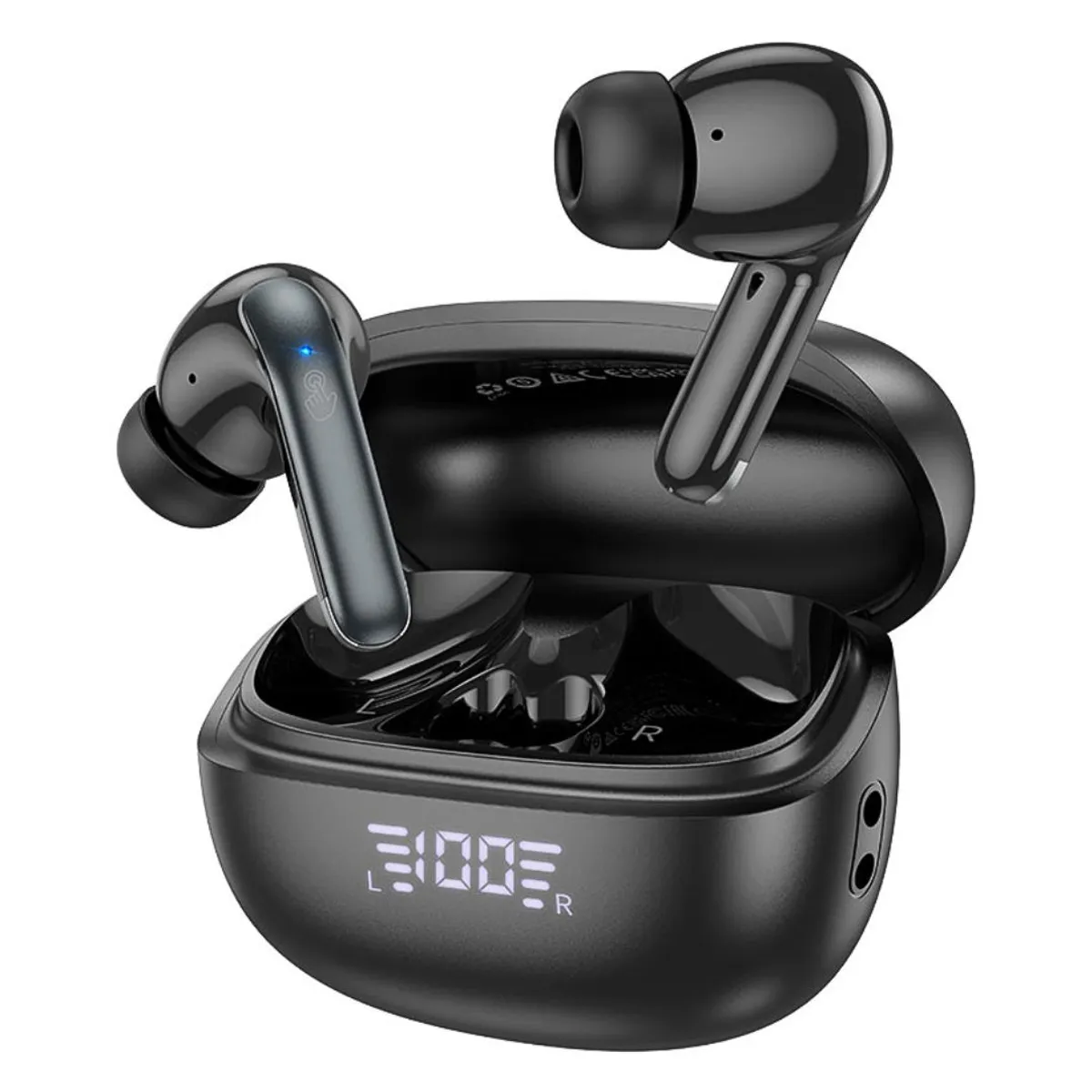 AUDÍFONOS BLUETOOTH HOCO EQ5 ENERGY TWS CON ANC ENC PANTALLA LED Y BLUETOOTH 5.3 - 1