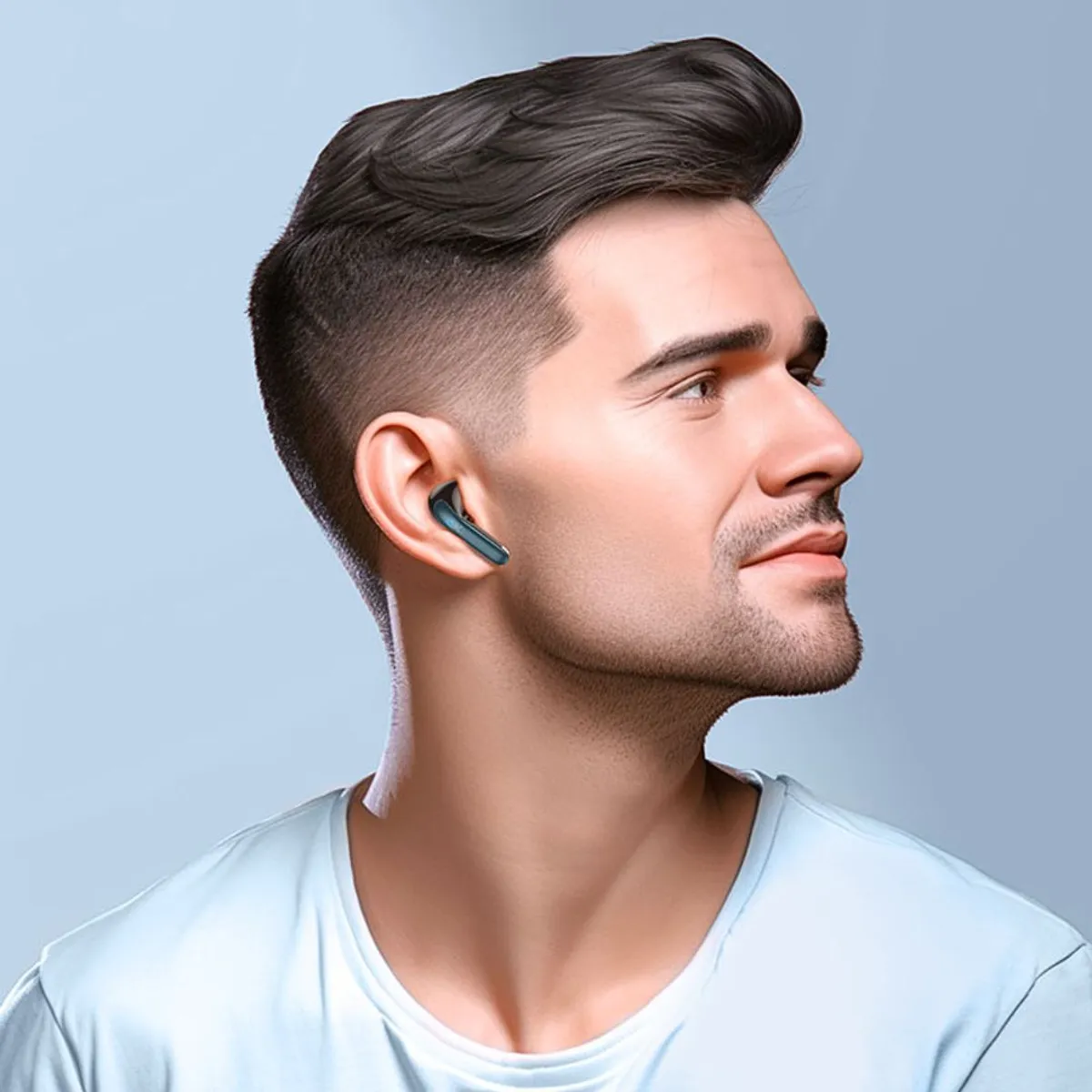AUDÍFONOS BLUETOOTH HOCO EQ5 ENERGY TWS CON ANC ENC PANTALLA LED Y BLUETOOTH 5.3 - 7