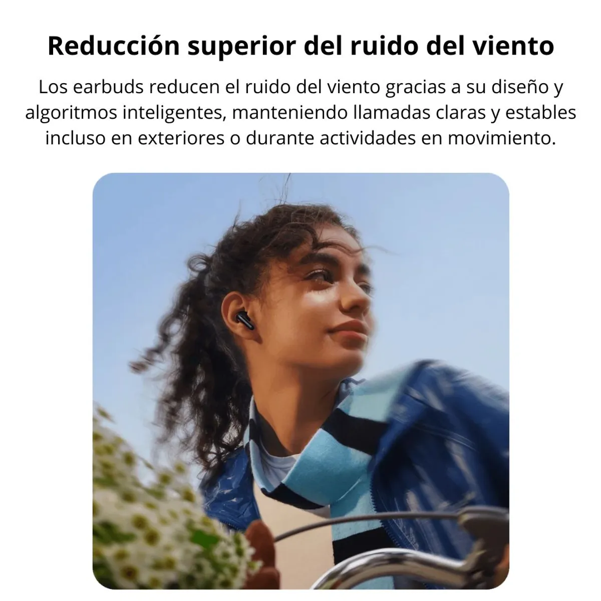 AUDÍFONOS BLUETOOTH REDMI BUDS 8 LITE ANC 42DB 36 HORAS BLUETOOTH 5.4 Y IA - 5