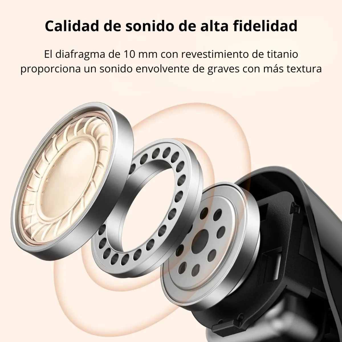 AUDÍFONOS BLUETOOTH 6.0 UGREEN WS220 INALÁMBRICOS 35H CON MICRÓFONO ENC - 6