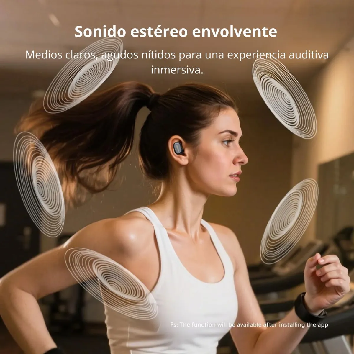 AUDÍFONOS BLUETOOTH 6.0 UGREEN WS220 INALÁMBRICOS 35H CON MICRÓFONO ENC - 7