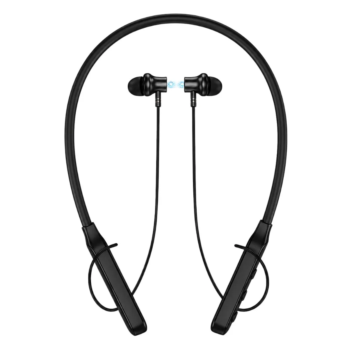 AUDÍFONOS BLUETOOTH DE CUELLO HOCO ES74 30 HORAS PARA LLAMADAS VIBRACIÓN Y USB-C - 4