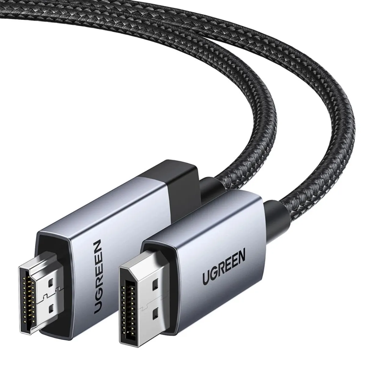 CABLE DISPLAYPORT A HDMI UGREEN DP119 3M 4K 60HZ 2K 144HZ PARA MONITOR TV PROYECTOR Y LAPTOP - 7