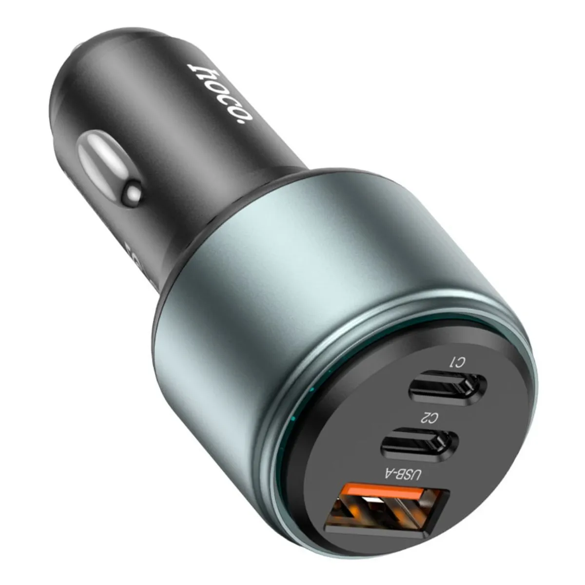 CARGADOR PARA AUTO HOCO NZ9 95W PD 65W TRIPLE PUERTO USB-C PARA LAPTOP Y CELULAR - 4