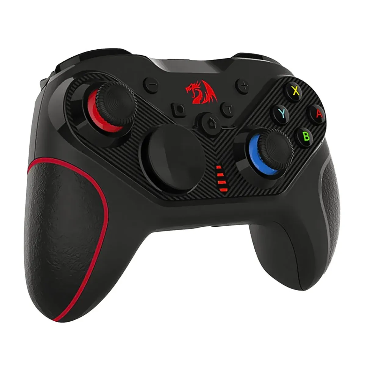 MANDO CON CABLE REDRAGON RIFT G710 PARA PC SWITCH Y PS3 USB CON VIBRACIÓN Y TURBO - 3