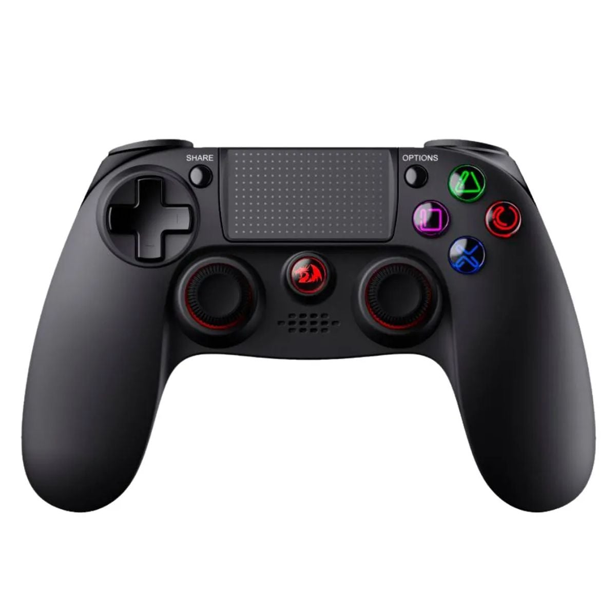 MANDO INALÁMBRICO REDRAGON JUNO G818 PARA PS4 PS3 PC BLUETOOTH CON VIBRACIÓN Y PANEL TÁCTIL - 1