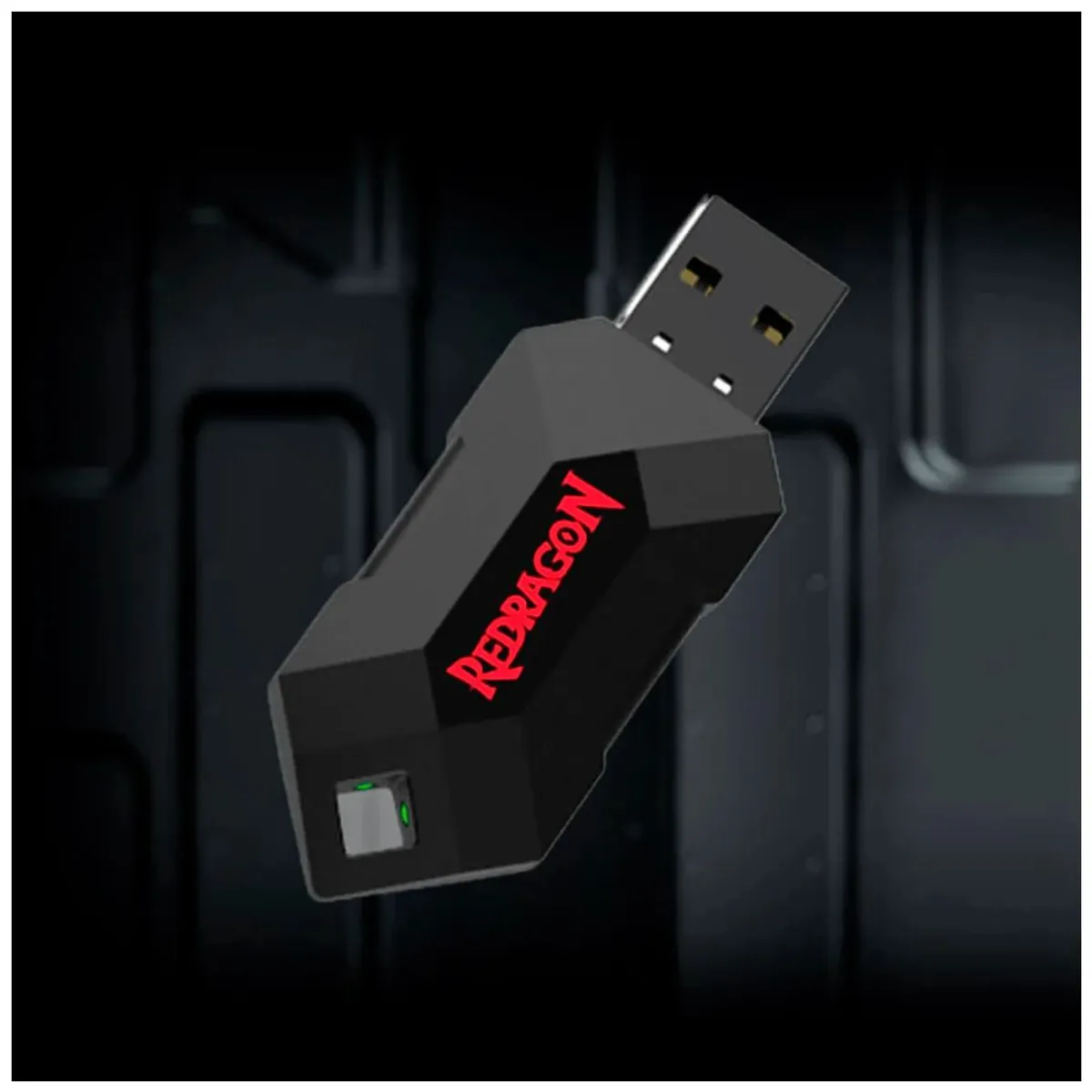 MANDO INALÁMBRICO REDRAGON G808 PRO V1 PARA SWITCH PC PS3 2.4G USB CON TURBO Y MACROS - 5
