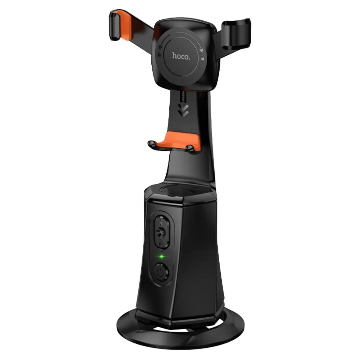 SOPORTE INTELIGENTE HOCO K26 PARA CELULAR CON SEGUIMIENTO FACIAL 360° Y GESTOS - 1