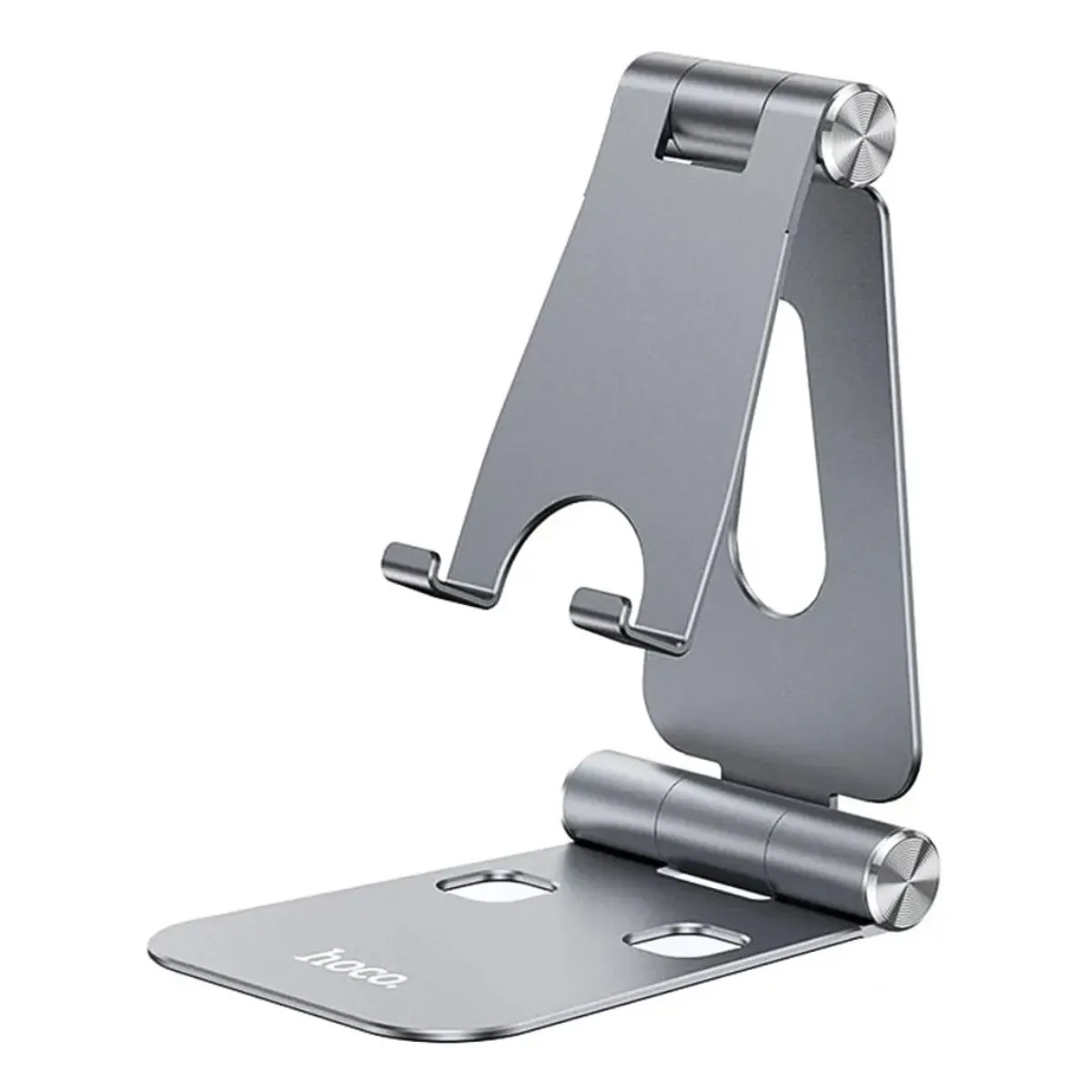 SOPORTE PARA CELULAR HOCO DH05 DE ALUMINIO PLEGABLE CON AJUSTE 270° PARA ESCRITORIO - 1