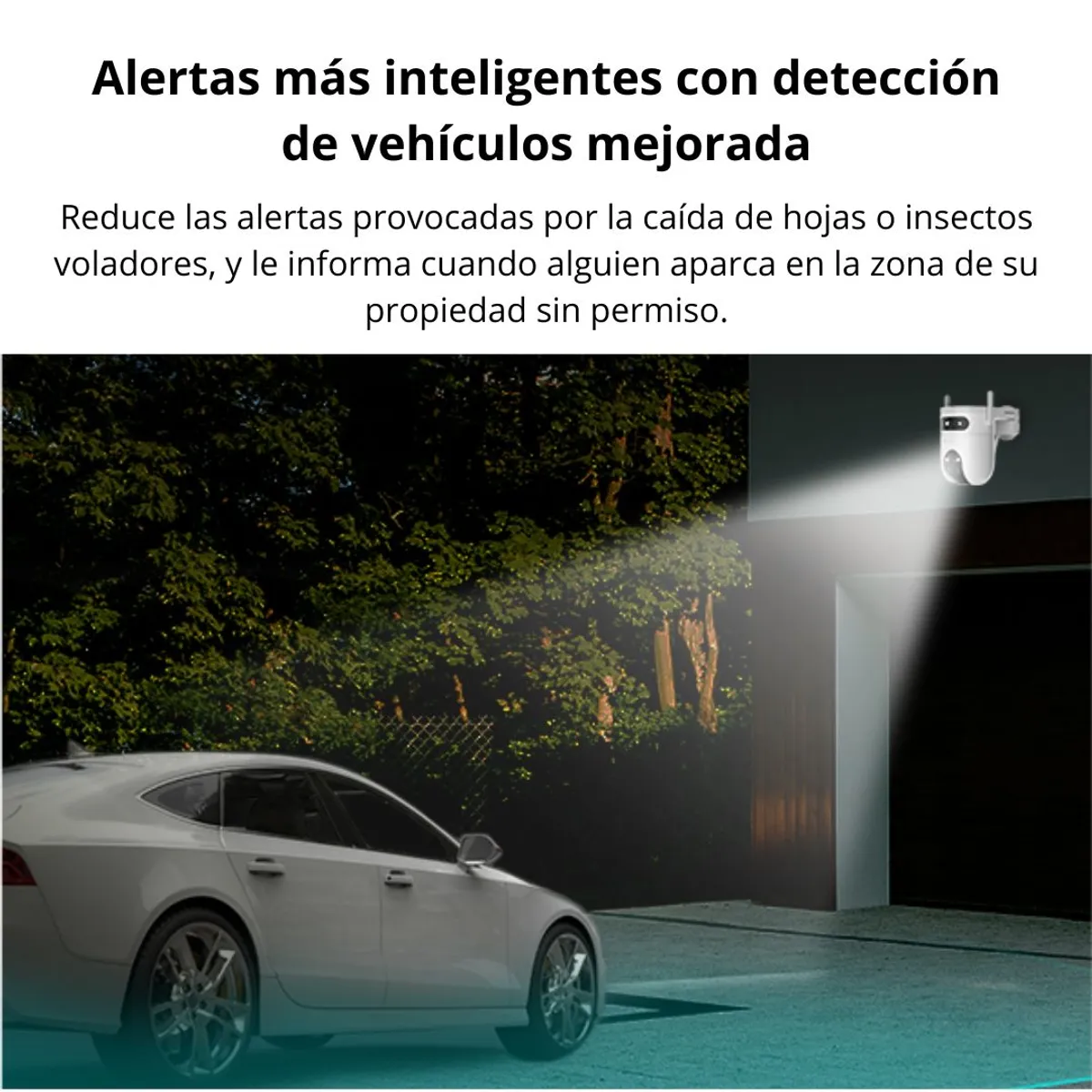 CÁMARA WIFI EXTERIOR EZVIZ H9C DUAL 2K DOBLE LENTE PTZ 360° CON IA Y SEGUIMIENTO AUTOMÁTICO - 7