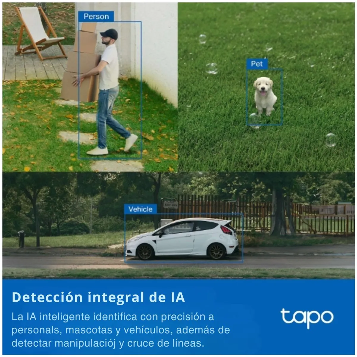 CÁMARA DE SEGURIDAD WIFI EXTERIOR TP-LINK TAPO C520WS 2K QHD 4MP 360° CON VISIÓN NOCTURNA A COLOR - 6