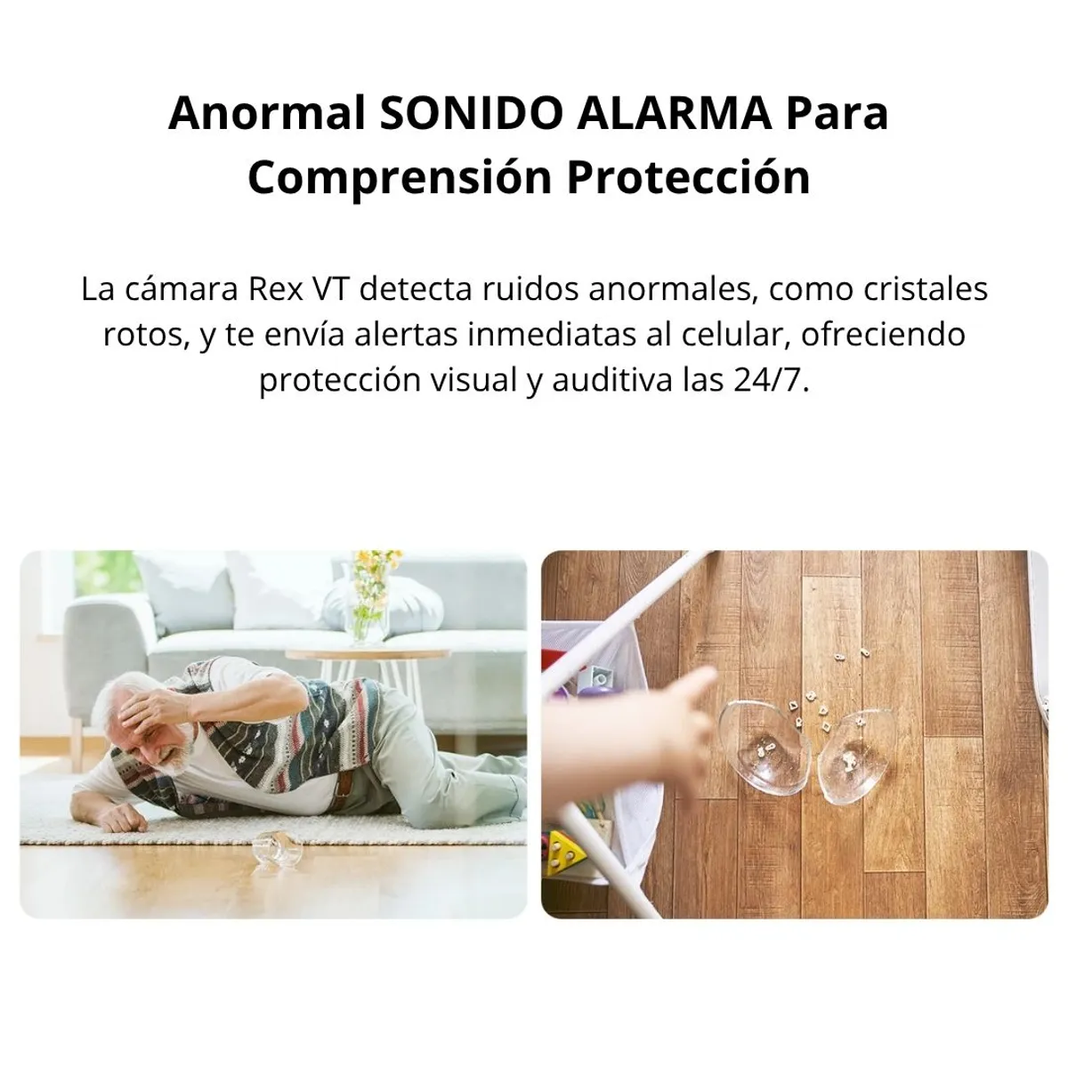 CÁMARA DE SEGURIDAD WIFI IMOU REX VT 3K 5MP 360° CON VIDEOLLAMADA Y AUDIO BIDIRECCIONAL - 6