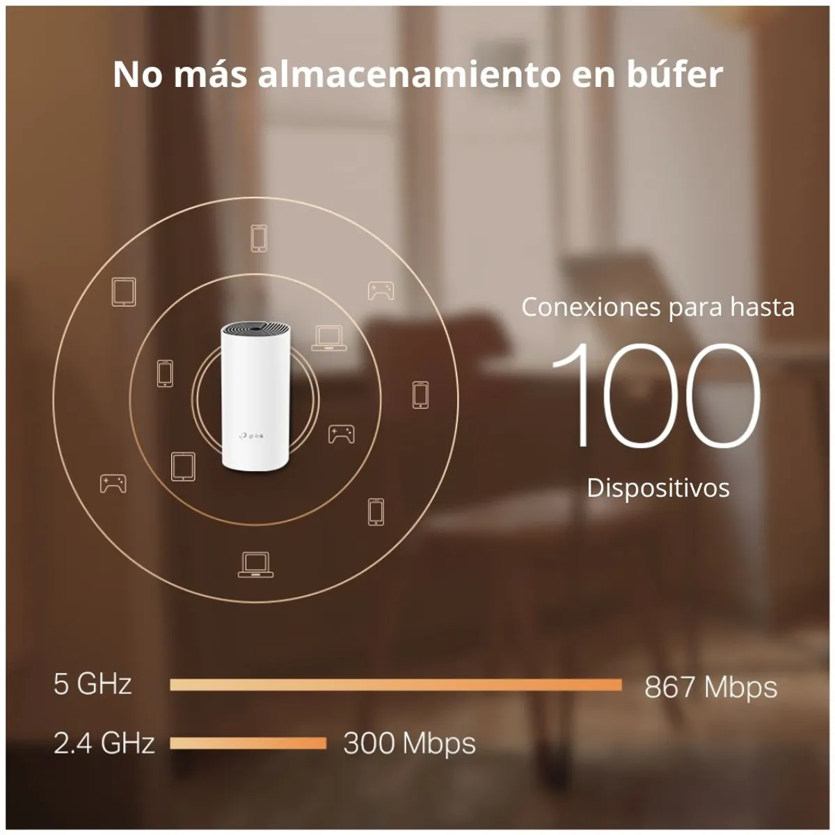 SISTEMA WIFI MESH TP-LINK DECO M4 AC1200 DOBLE BANDA PACK DE 2 PARA TODA LA CASA - 4