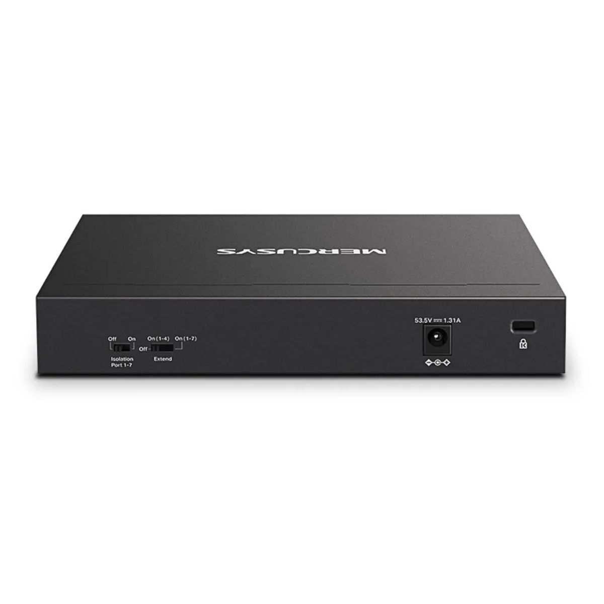SWITCH POE+ GIGABIT 8 PUERTOS MERCUSYS MS108GP 7 POE+ 65W PARA CÁMARAS IP - 3