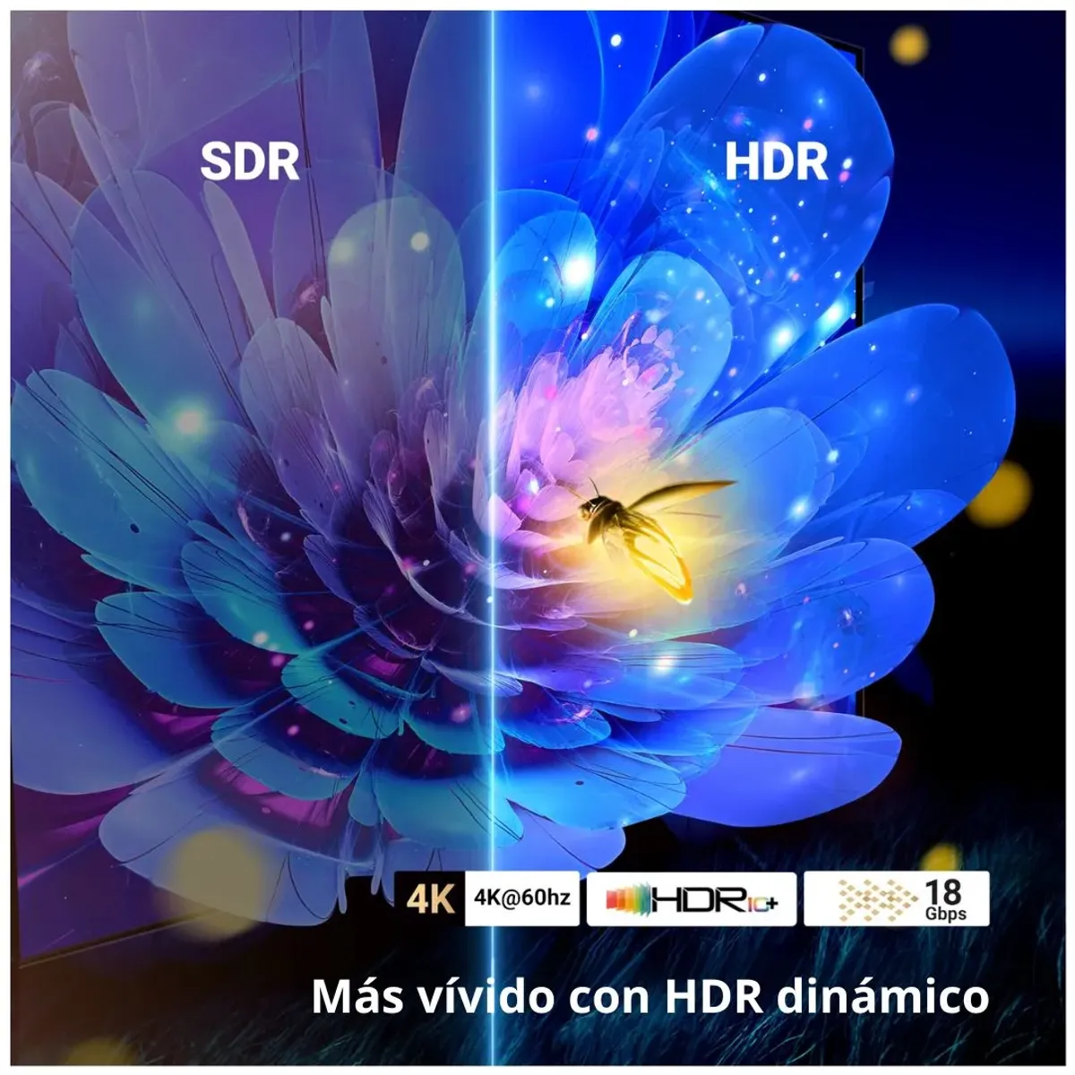 SWITCH HDMI BIDIRECCIONAL UGREEN CM217 2X1 1X2 4K 60HZ SELECTOR MANUAL - 5