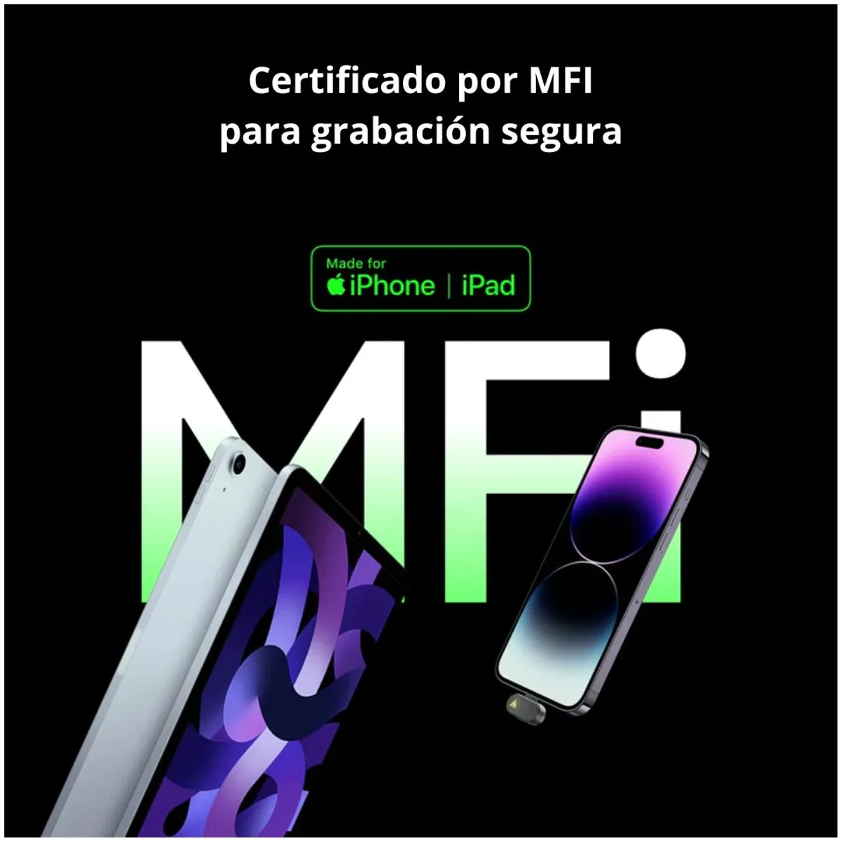 MICRÓFONO INALÁMBRICO SOLAPERO LAVALIER MAONO WAVE T1 MINI 2TX 100M 30H WM622 - 6