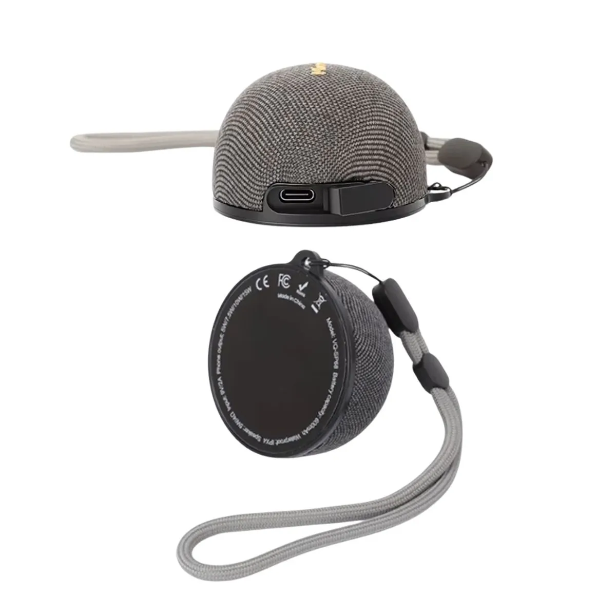 MINI PARLANTE BLUETOOTH MAGNÉTICO 5W RGB PORTÁTIL SOPORTE PARA CELULAR MICCELL SP58 - 8