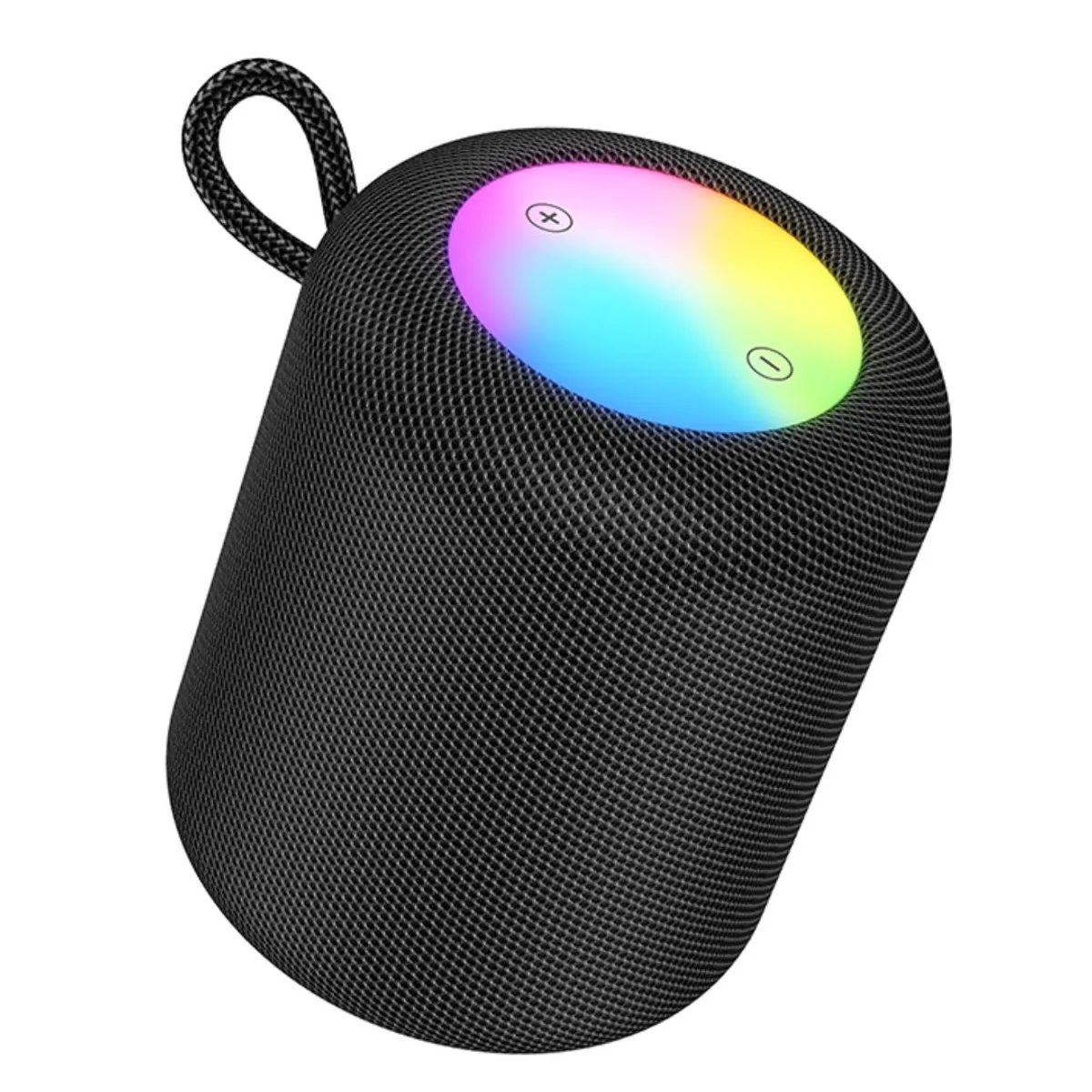 PARLANTE BLUETOOTH HOCO HC30 5W FM USB TF TWS CON LUCES LED Y BLUETOOTH 5.4 - 1