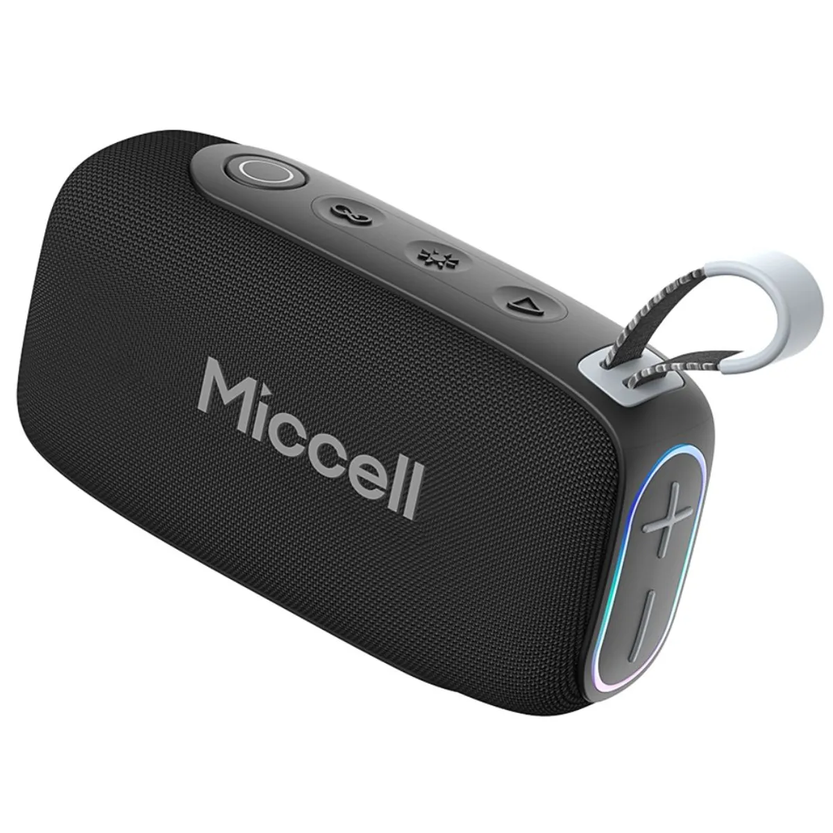 PARLANTE BLUETOOTH 20W BASS BOOST IPX7 LUCES RGB BATERÍA 3000MAH MICCELL VQ-SP55 - 1