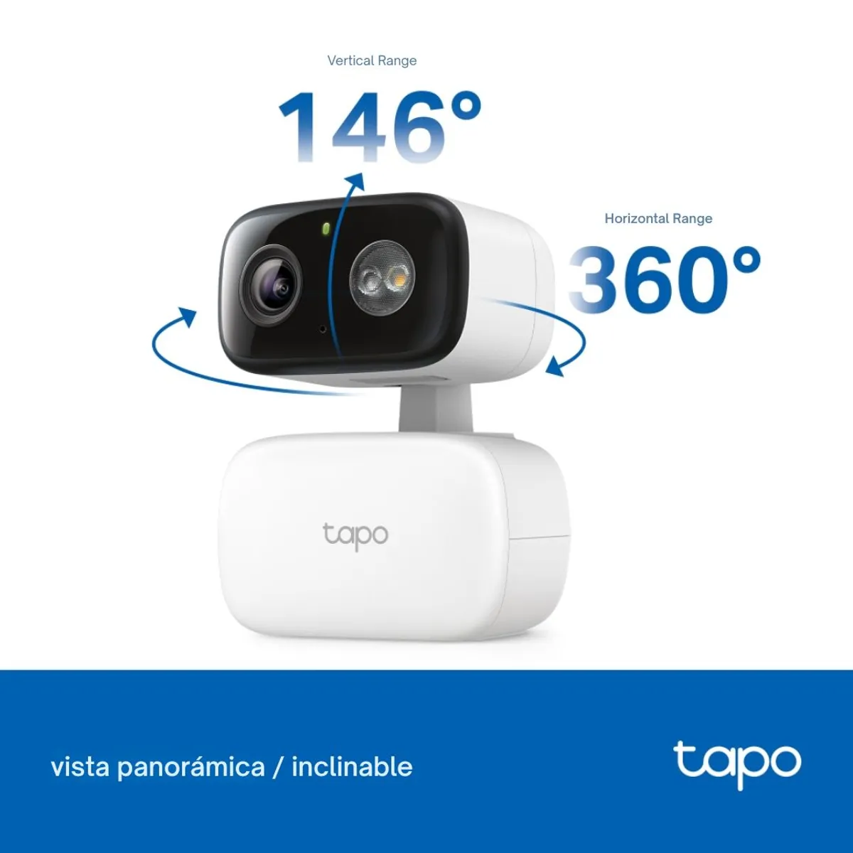 CÁMARA WIFI TP-LINK TAPO C206 INTERIOR EXTERIOR 1080P 360° CON VISIÓN NOCTURNA COLOR - 3