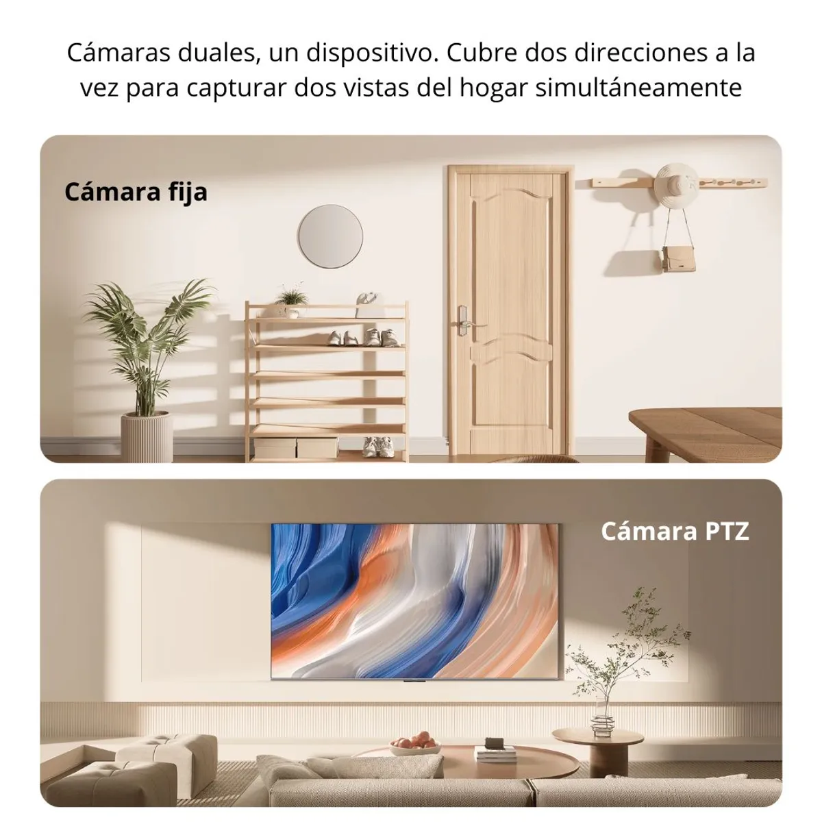 CÁMARA WIFI XIAOMI C300 DUAL 2K DOBLE LENTE 3MP IA SEGUIMIENTO AUDIO Y VISIÓN NOCTURNA - 3