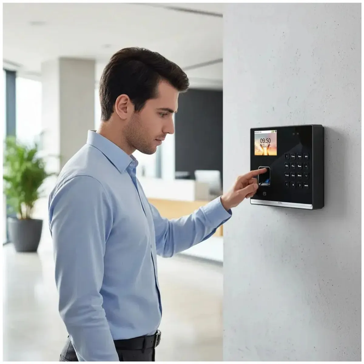 CONTROL DE ASISTENCIA ZKTECO SENSEFACE M2F-LR FACIAL HUELLA RFID CLAVE Y ACCESO - 5