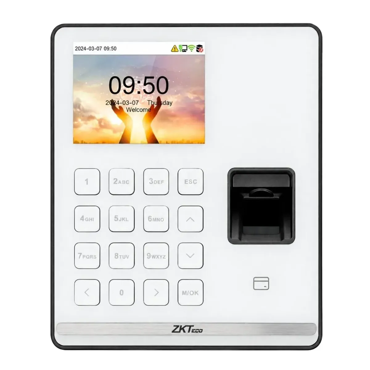 CONTROL DE ASISTENCIA ZKTECO SENSEFP M1 WIFI HUELLA RFID 500 USUARIOS - 1