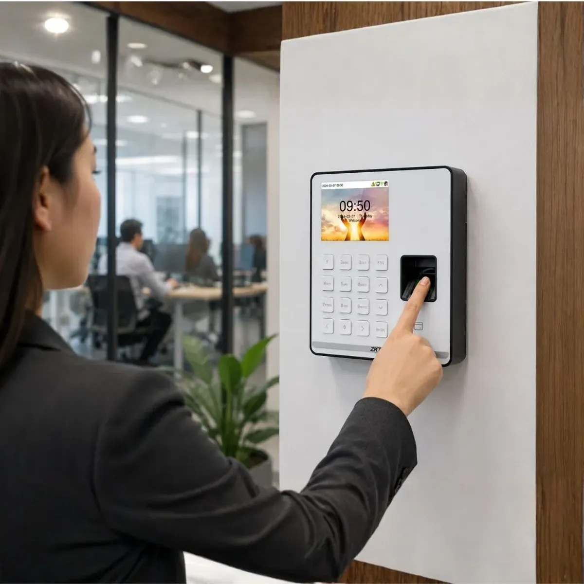 CONTROL DE ASISTENCIA ZKTECO SENSEFP M1 WIFI HUELLA RFID 500 USUARIOS - 3