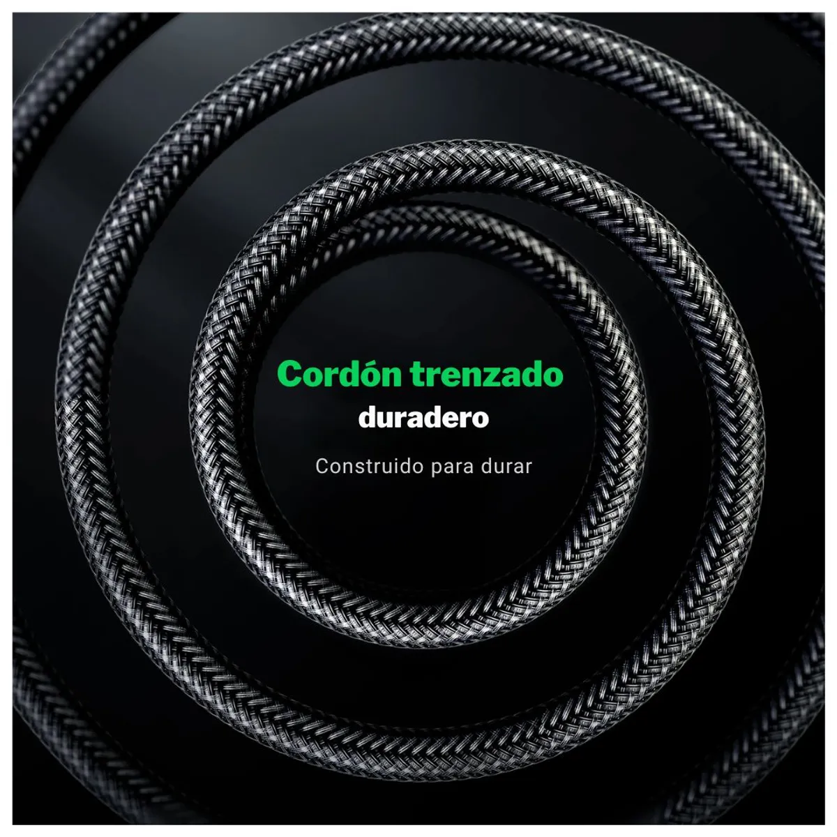 CABLE DE AUDIO UGREEN AV127 3.5 MM A 6.35 MM TRS HIFI 5 METROS PARA AMPLIFICADOR Y MEZCLADORA - 3