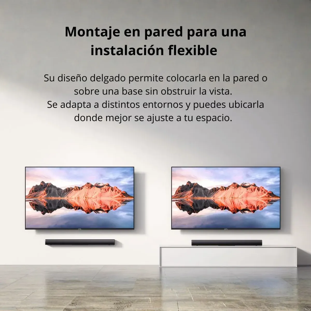 BARRA DE SONIDO XIAOMI SOUNDBAR 2.0 BLUETOOTH 5.3 30W PARA TV ÓPTICO AUX Y SPDIF - 2