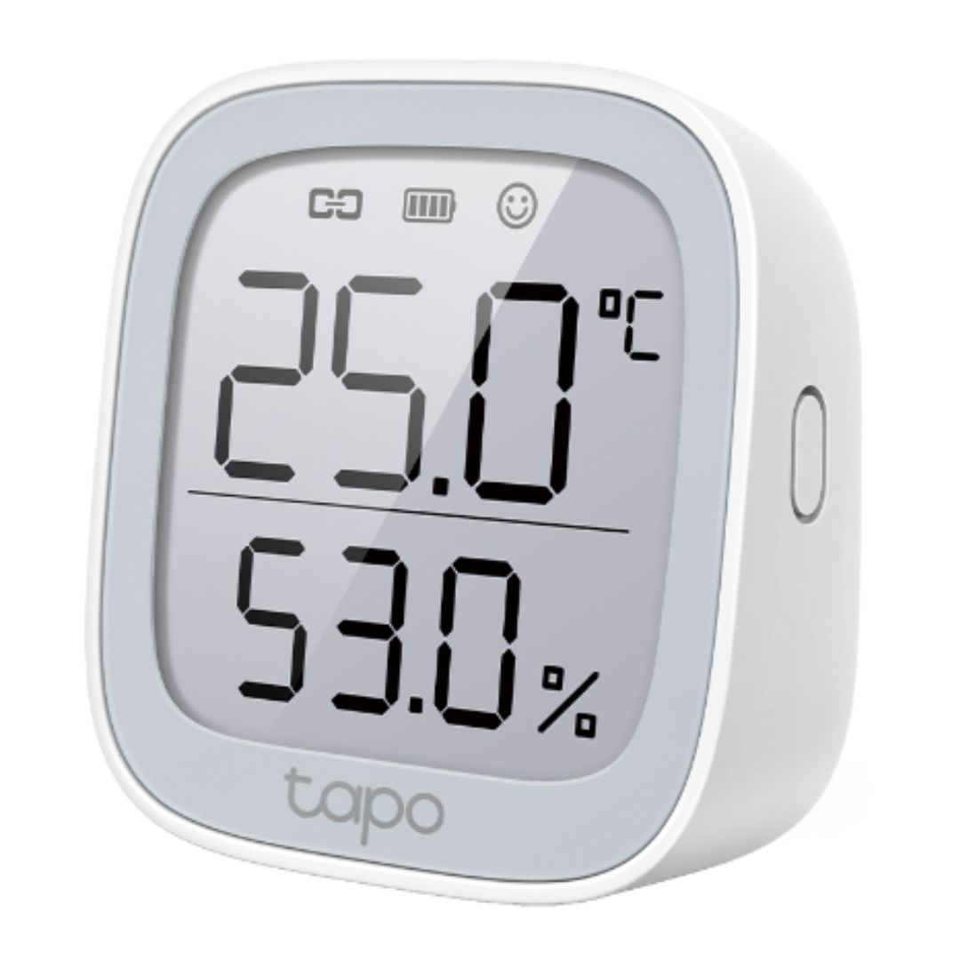 SENSOR INTELIGENTE TP-LINK TAPO T315 TEMPERATURA Y HUMEDAD CON PANTALLA E-INK - 1
