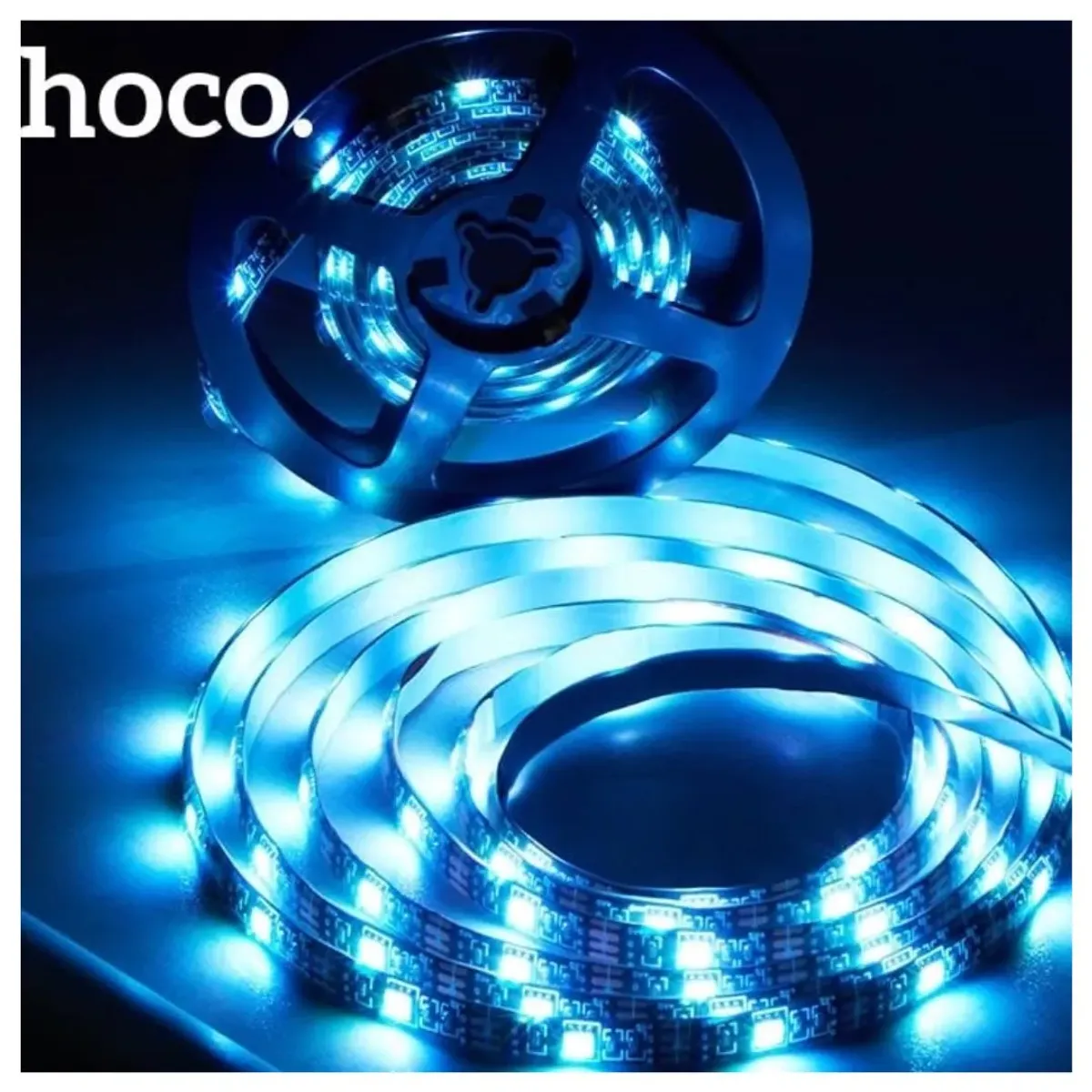 TIRA LED RGB HOCO DL30 PLUS 4M USB CON APP CONTROL REMOTO 120 LEDS PARA GAMING - 5