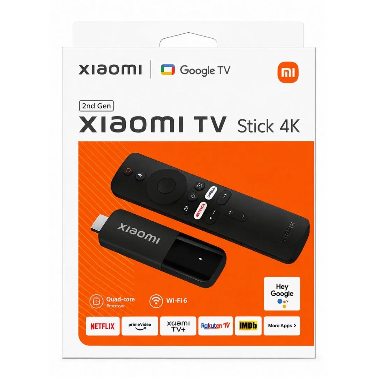 XIAOMI TV STICK 4K 2DA GEN GOOGLE TV WIFI 6 DOLBY VISION NETFLIX - 2