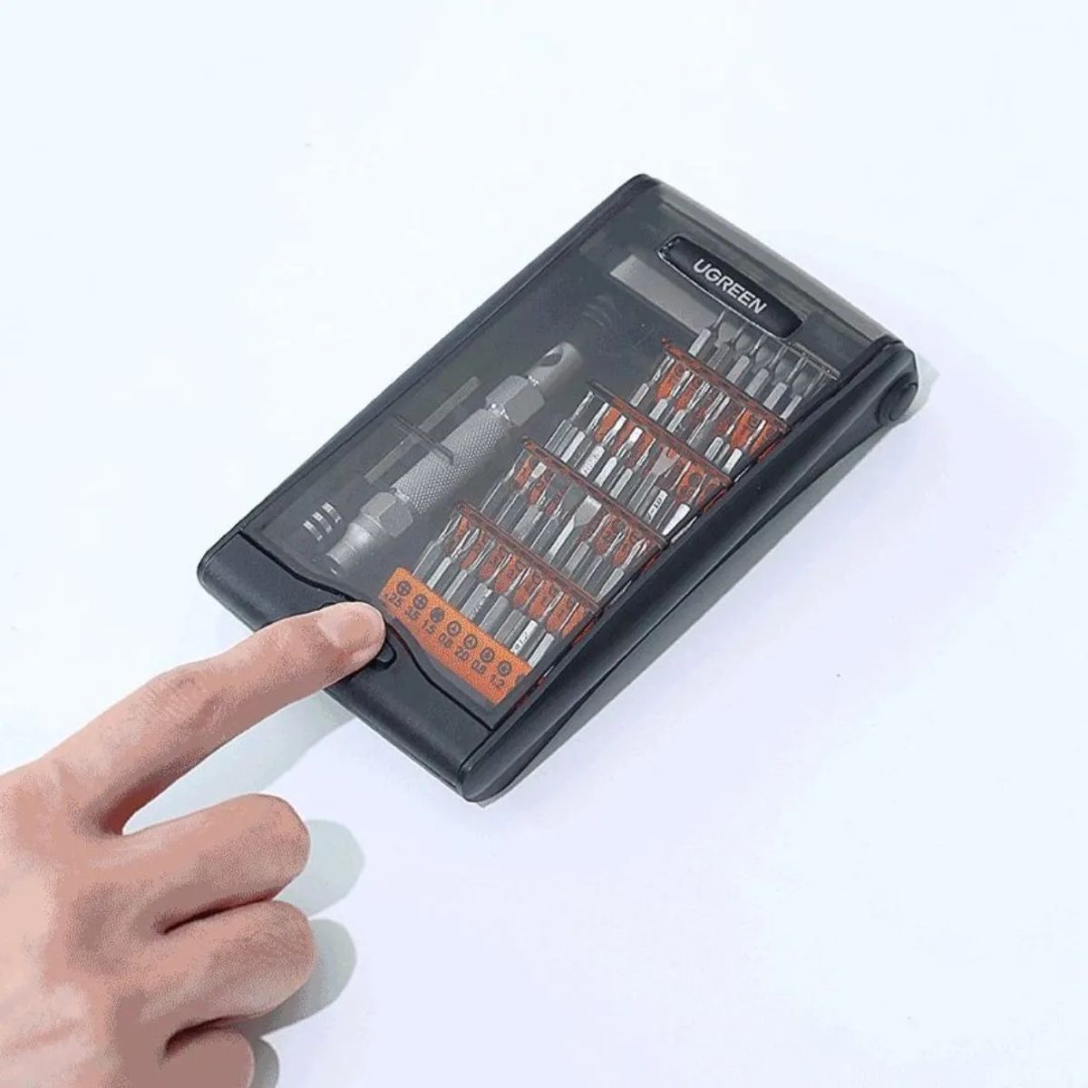 KIT DE HERRAMIENTAS UGREEN CM372 38 EN 1 PARA REPARACIÓN DE CELULARES LAPTOP Y ELECTRÓNICOS - 7