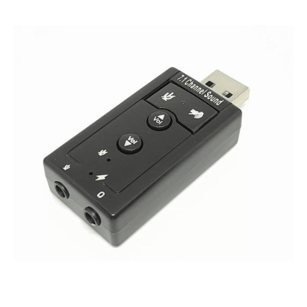 ADAPTADOR USB DE SONIDO A MICRÓFONO Y AUDÍFONOS - 3
