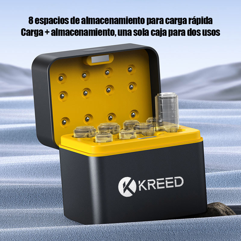 CARGADOR DE PILAS RECARGABLES AA Y AAA - 5