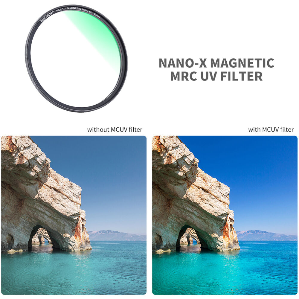 KITS DE FILTROS KYF CONCEPT 67MM 3 EN 1 MAGNETICO UV + CPL + ND1000 - 3