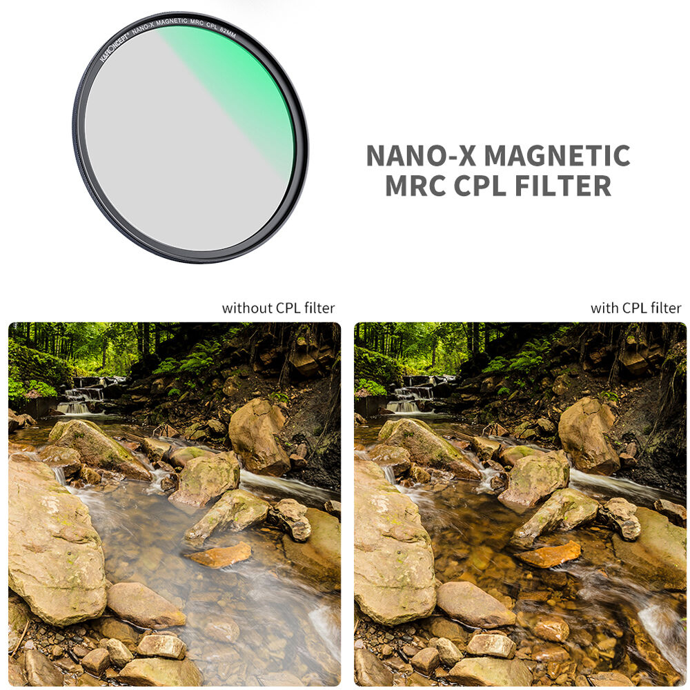 KITS DE FILTROS KYF CONCEPT 67MM 3 EN 1 MAGNETICO UV + CPL + ND1000 - 4