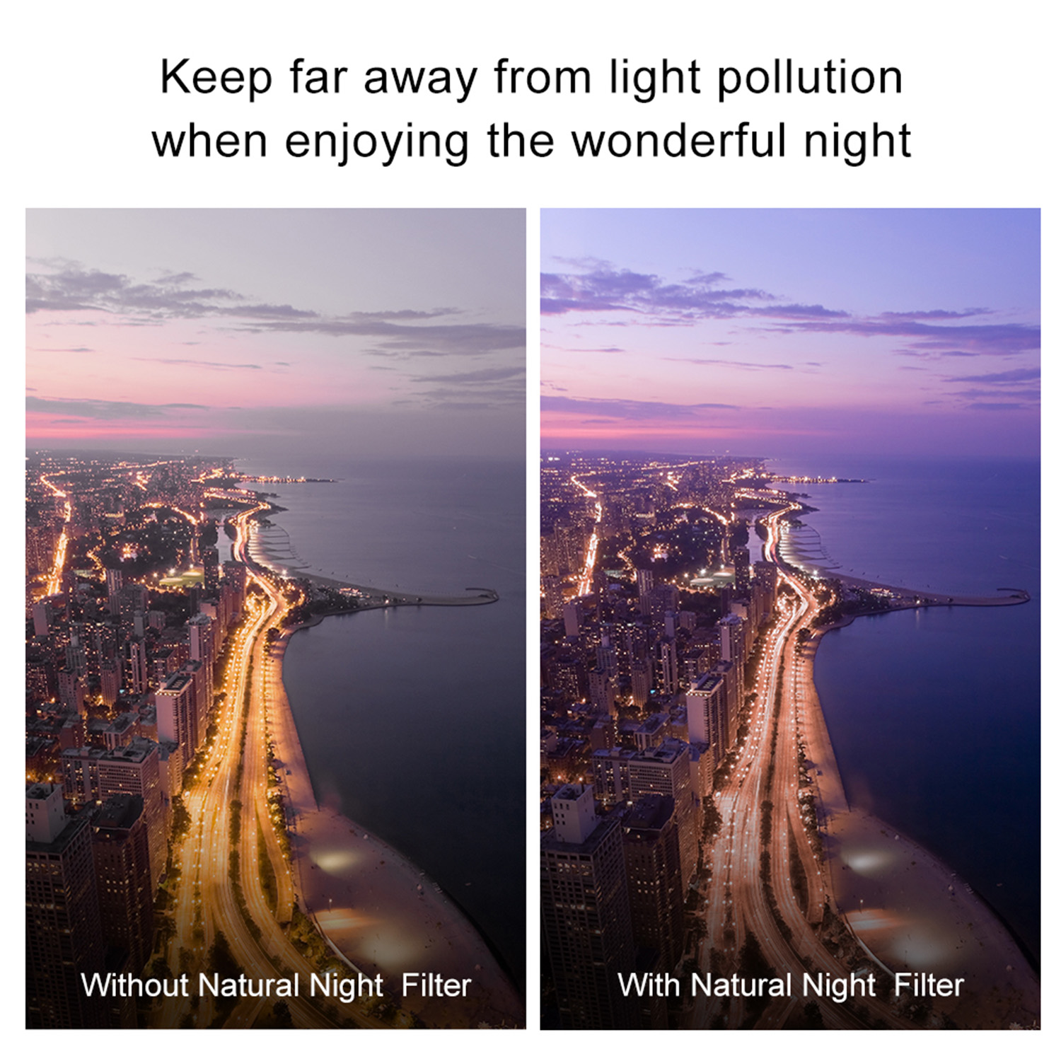 FILTRO 72MM CONTAMINACIÓN LUMÍNICA KYF CONCEPT - 6