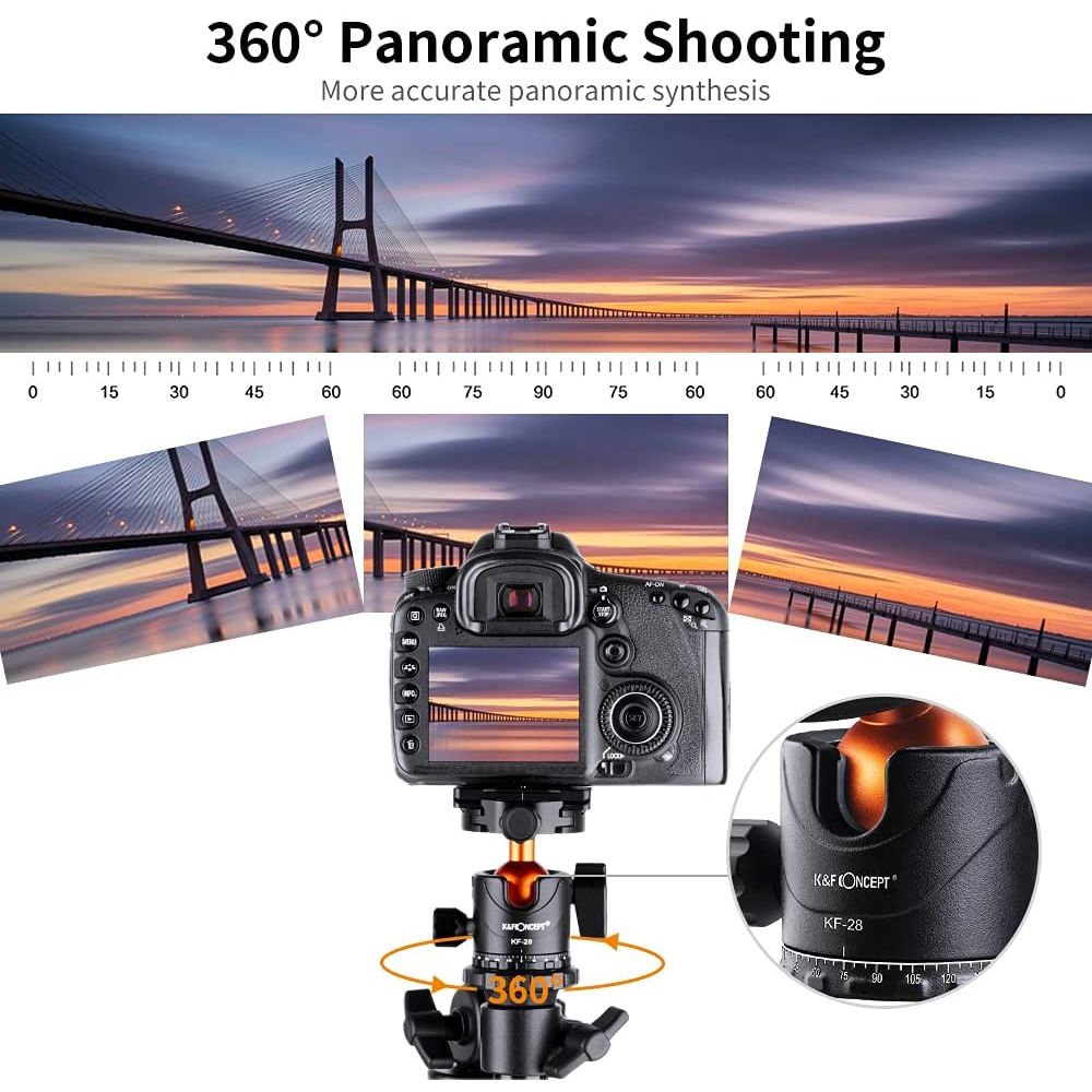 TRIPODE K&F CONCEPT K234A7 – KF09.087v6 - 6