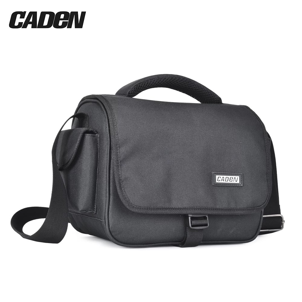 BOLSO NEGRO PARA CÁMARA FOTOGRAFÍCA CADEN D27 – IMPERMEABLE - 1