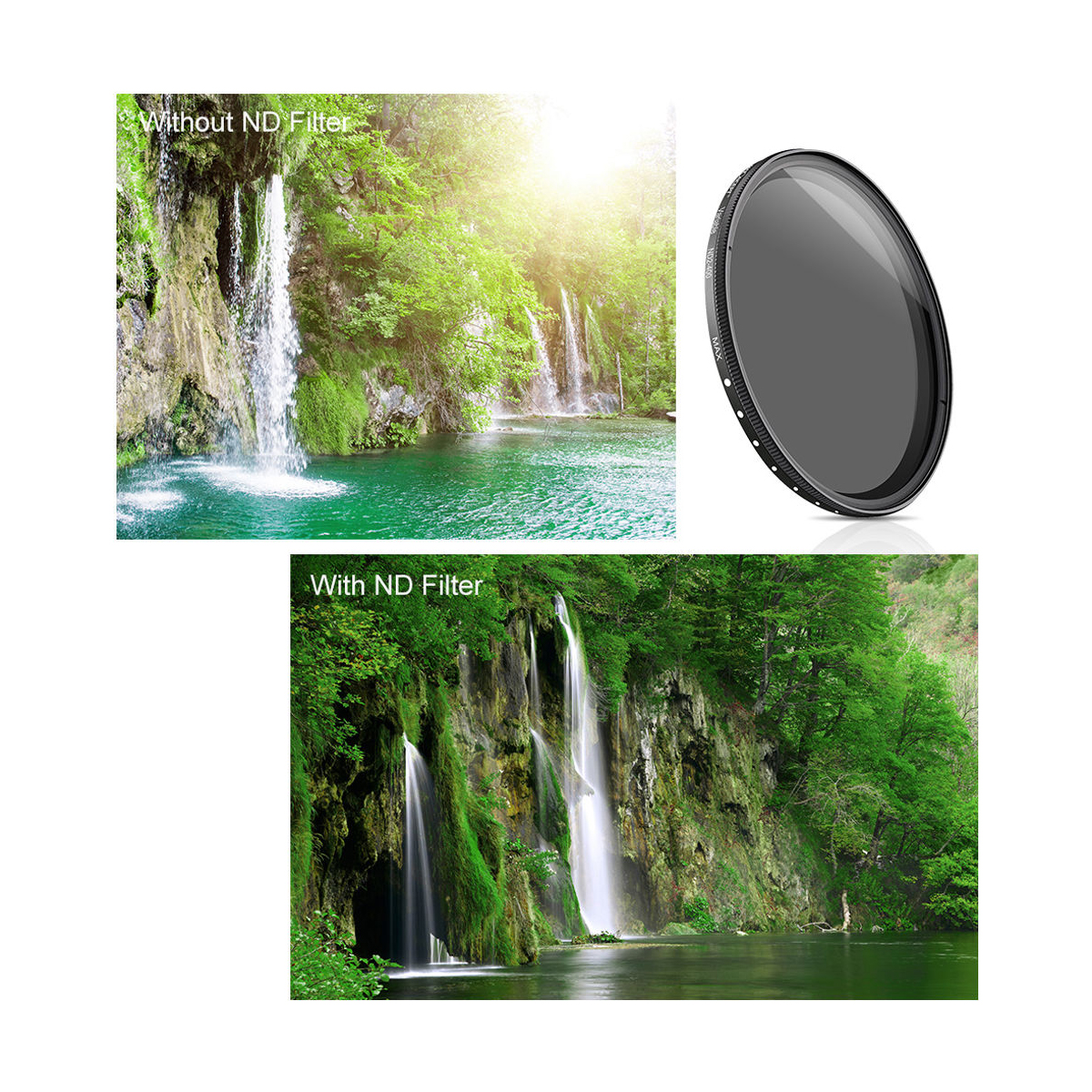 FILTRO K&F CONCEPT ND2-400 VARIABLE 8 PASOS 49MM - 3