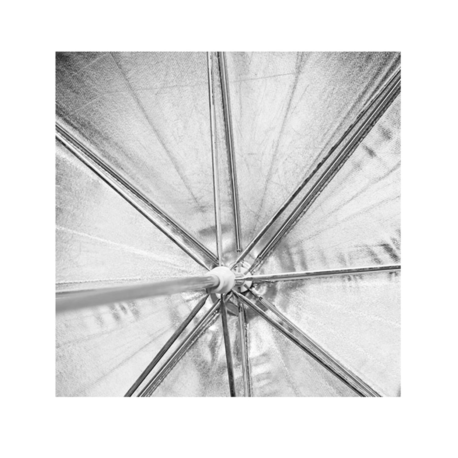 SOMBRILLA GODOX PLATEADA CON NEGRO DE 101 CM - 4