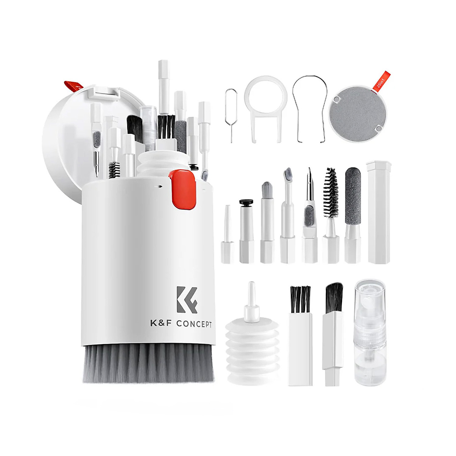 KIT DE LIMPIEZA 20 EN 1 PARA SMARTPHONES, IPHONE, AIRPODS, MACBOOK KYF CONCEPT - 2