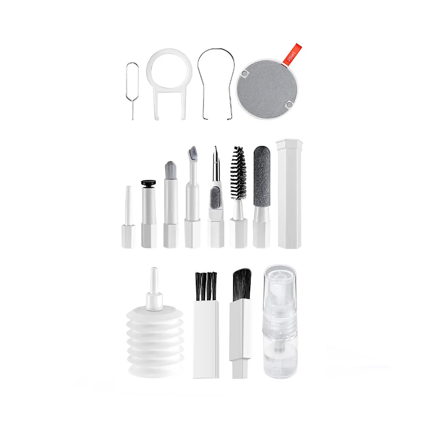 KIT DE LIMPIEZA 20 EN 1 PARA SMARTPHONES, IPHONE, AIRPODS, MACBOOK KYF CONCEPT - 3